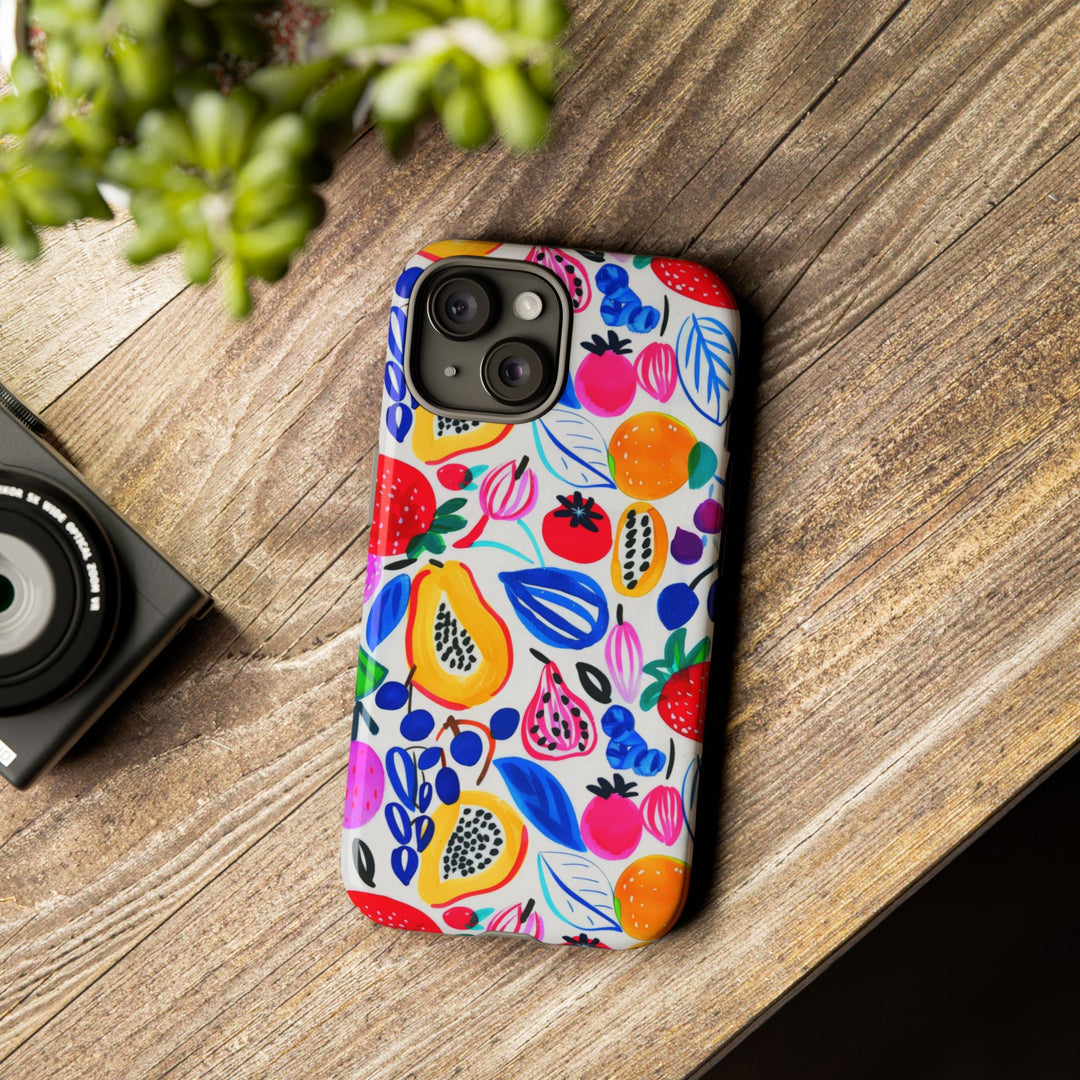 Summer Fruit Cute Tough Phone Case - For Apple iPhone 17, 16 Pro Max, 15 Pro Max, 14 Plus 13 Pro 12, Samsung Galaxy S26, S25, S24 Plus Ultra