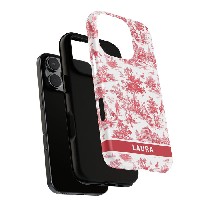 Premium Tough Personalized Initial Custom Gift Cute Phone Cases for Samsung Galaxy S24, S23, S22, S21 Plus, Ultra, Iphone 16, 15, 14 Pro Max - Studio40ParkLane