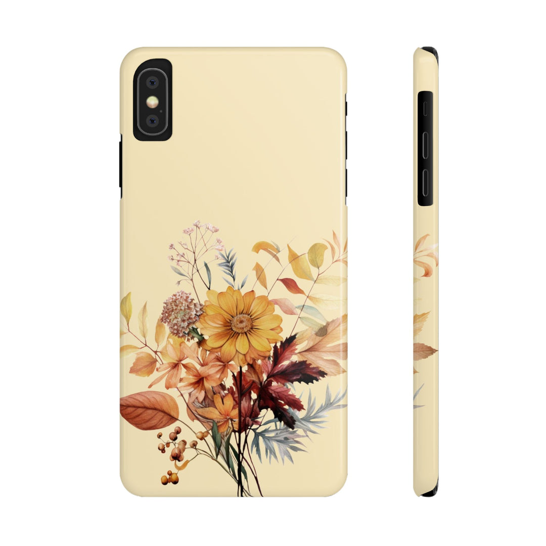 Slim Fall Autumn Leaves Gift for Her Cute Phone Cases for Iphone 16 | iPhone 15 Case | iPhone 15 Pro Max Case, Iphone 14, Iphone 14 Pro Max, Iphone 13, Slim - Studio40ParkLane