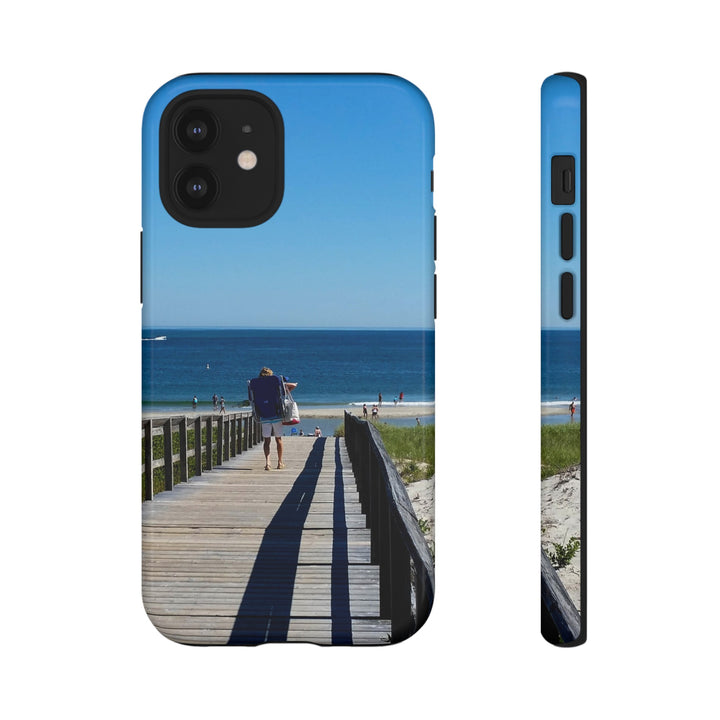 Cute Samsung Case | Cool Iphone Case | Summer Beach Walk, Samsung S24, S23, S22, S21, IPhone 15 Case | Iphone 14 Case, Iphone 13 Case - Studio40ParkLane