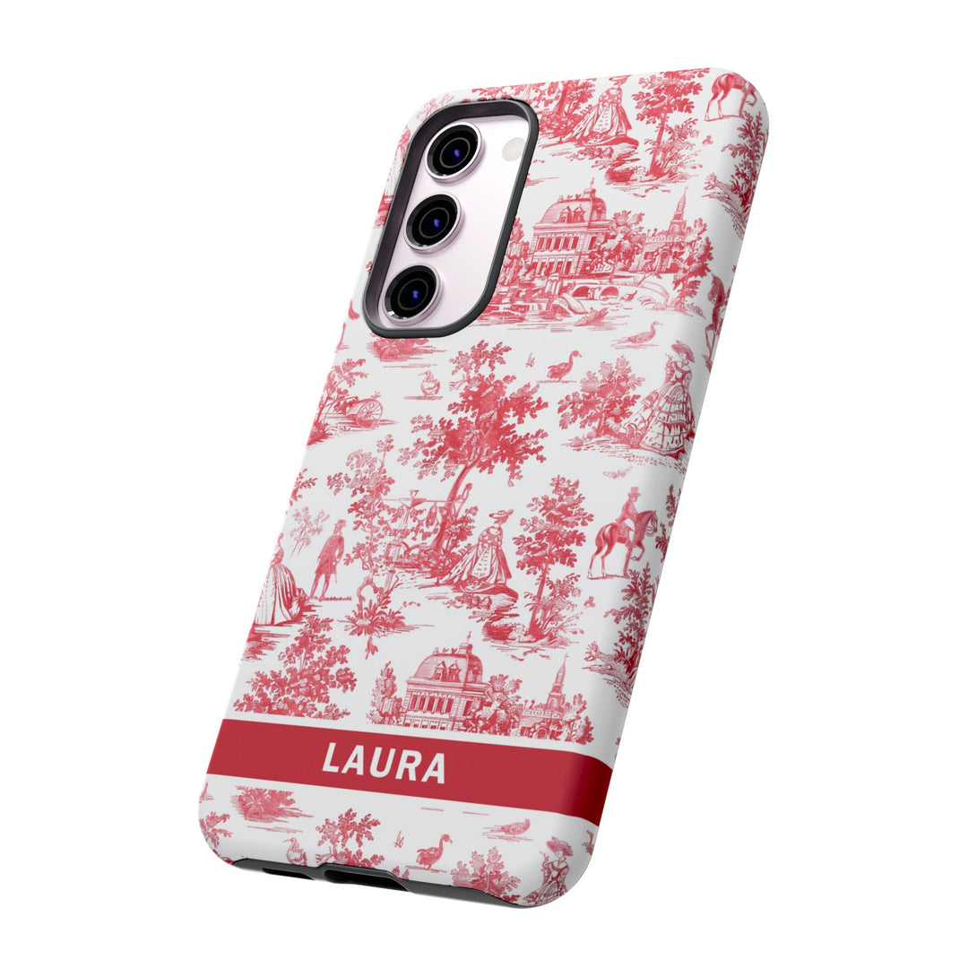 Premium Tough Personalized Initial Custom Gift Cute Phone Cases for Samsung Galaxy S24, S23, S22, S21 Plus, Ultra, Iphone 16, 15, 14 Pro Max - Studio40ParkLane