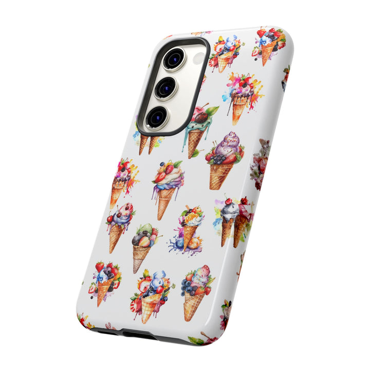 Impact Resistant, Summer Icecream, Cute Phone Cases for Samsung S24, S23, S22, S21, IPhone 15 pro, Iphone 14 pro, Iphone 13 IPhone 12, Iphone 11 - Studio40ParkLane