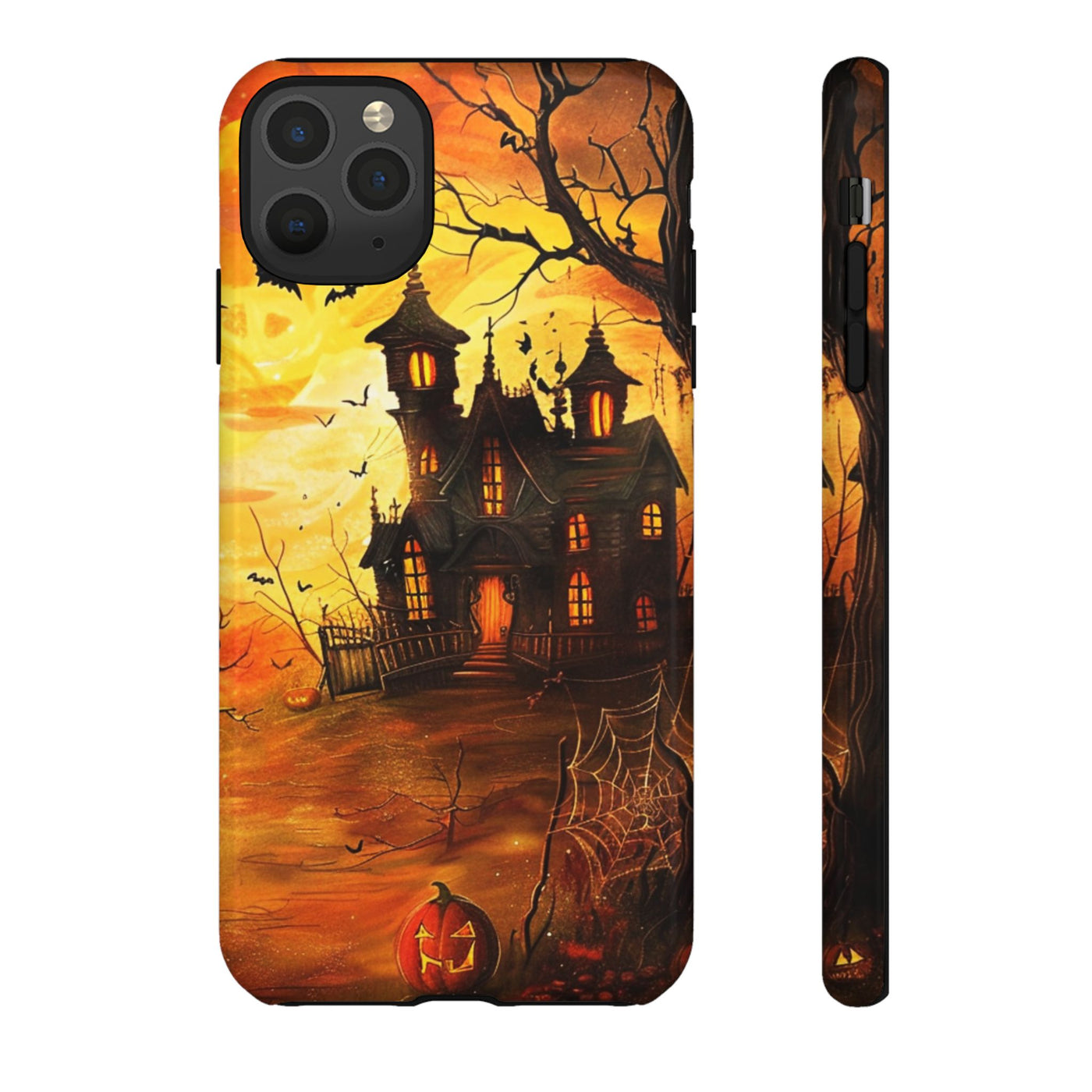 Halloween Spooky Impact Resistant, Cute Phone Cases for Samsung S24, S23, S22, S21, IPhone 15 pro Iphone 14 pro Iphone 13 IPhone 12 Iphone 11