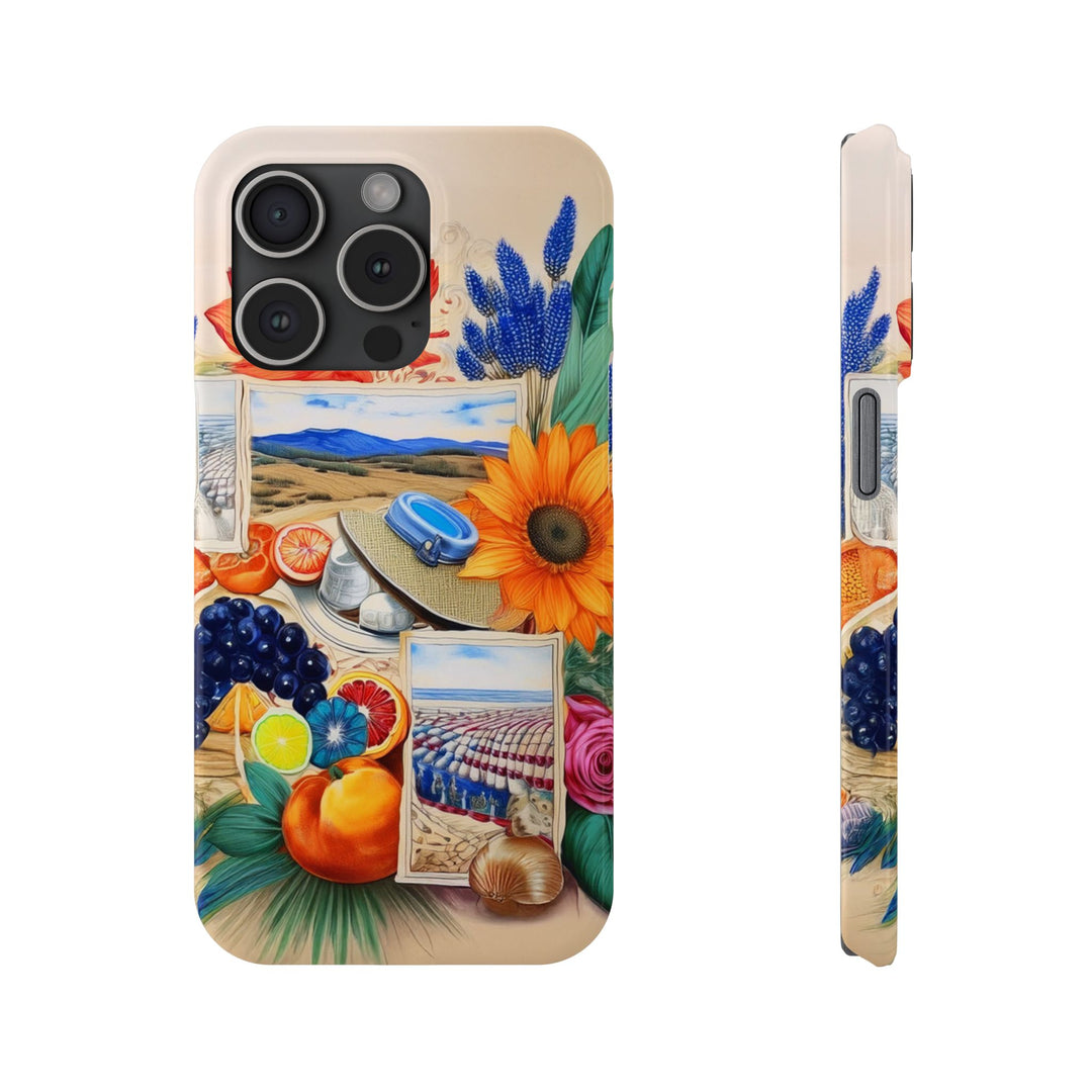 Slim Trendy Fall Coquette Collage Gift for Her Cute Phone Cases for Iphone 16 Cases | iPhone 15 Case | iPhone 15 Pro Max Case, Iphone 14 Case, Iphone 13, Slim - Studio40ParkLane