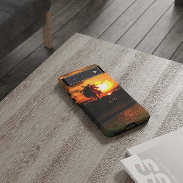 Cute Samsung Case | Cool Iphone Case | Summer Jamaica Pool Sunset, Samsung S24, S23, S22, S21, IPhone 15 Case | Iphone 14 Case, Iphone 13 Case - Studio40ParkLane