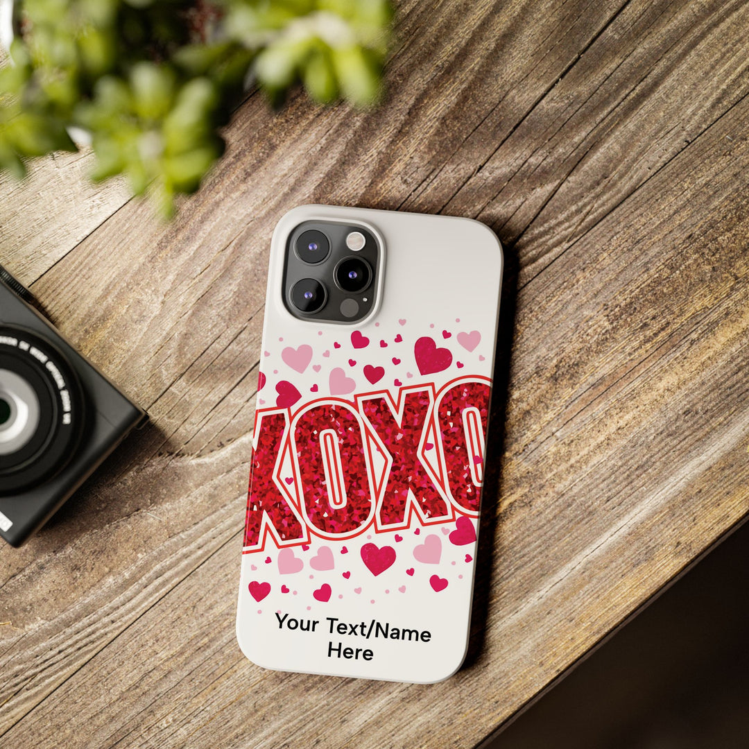Slim Custom Personalized Valentine Love Gift for Her Cute Phone Cases for Iphone 16 Pro Max | iPhone 15 Case | iPhone 15 Pro Max Case, Iphone 14, 13, 12, 11, 10, 8, 7 - Studio40ParkLane