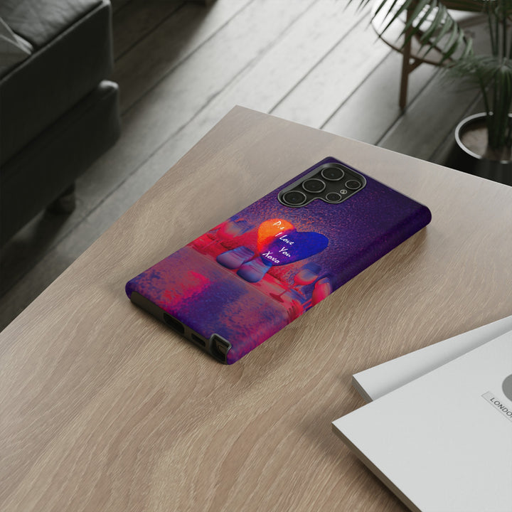 Cute Samsung Case | Cool Iphone Case | PS I love You - Heart, Samsung S24, S23, S22, S21, IPhone 15 Case | Iphone 14 Case, Iphone 13 Case - Studio40ParkLane