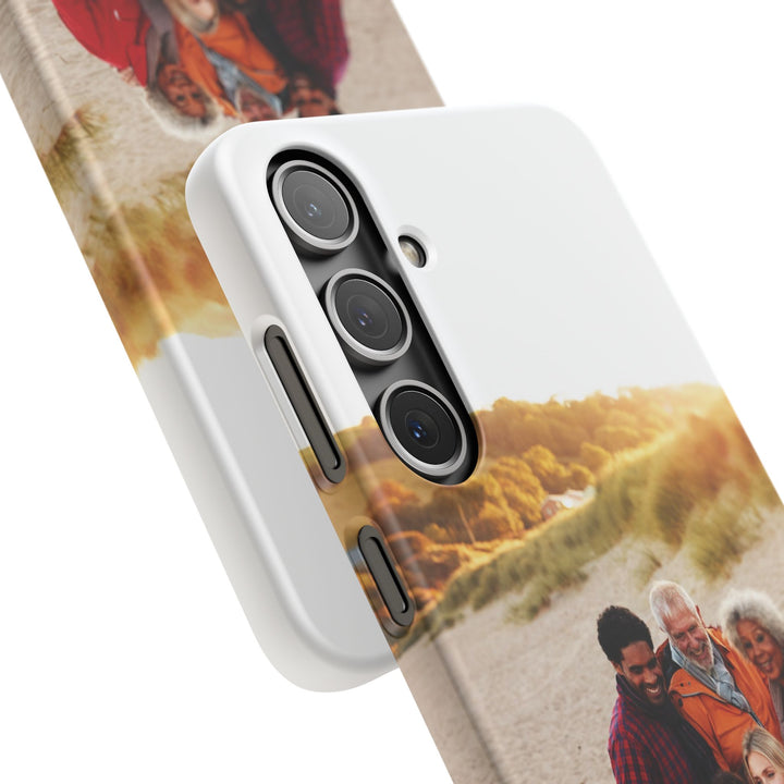 Snap Custom Personalized Family/Pet Cute Phone Cases for Samsung Galaxy S24, S23, S22, S21, S20, Plus, Ultra, Iphone 16, 15, 14, Pro and Max - Studio40ParkLane