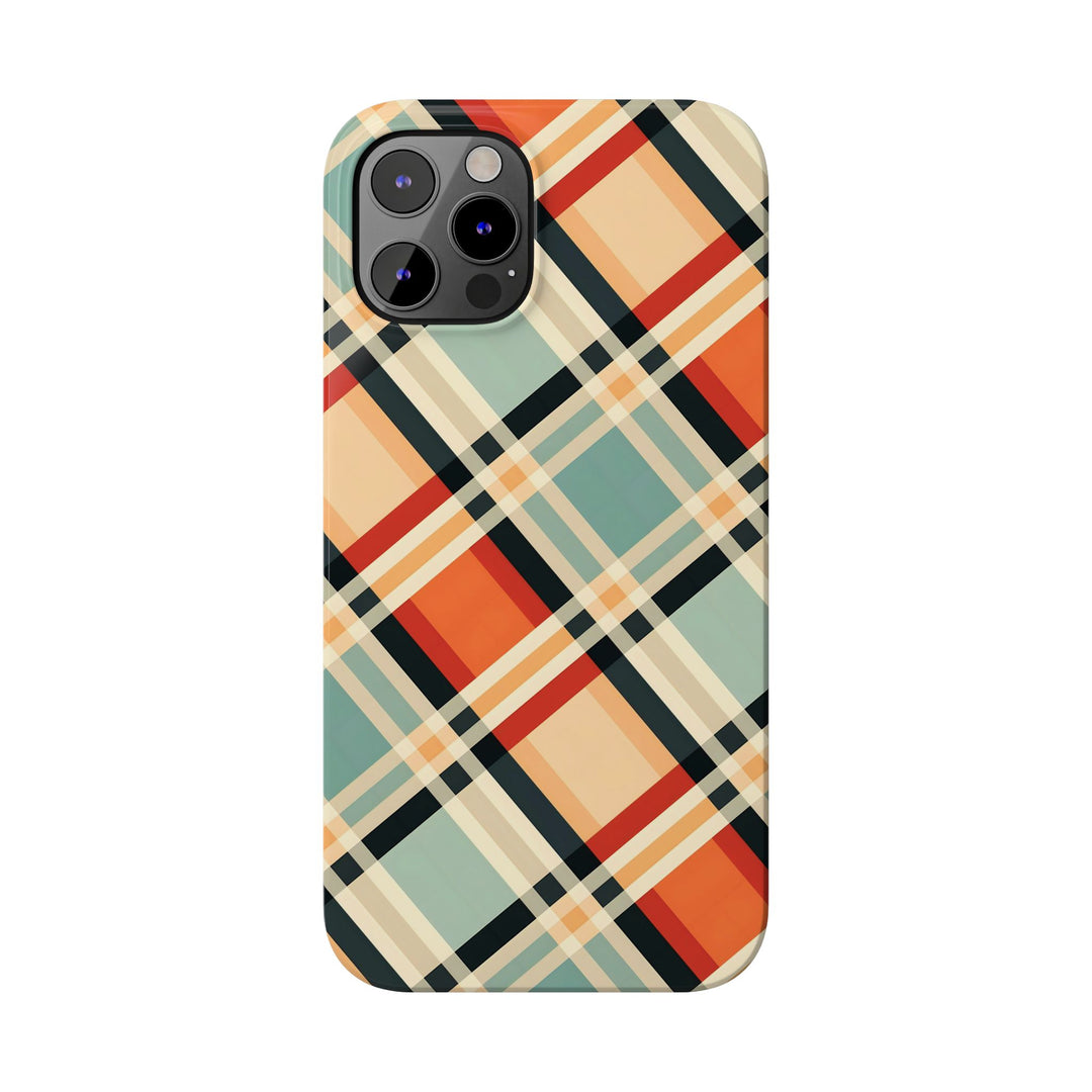 Slim Checkered Plaid Gift for Her Cute Phone Cases for Iphone 16 Pro Max | iPhone 15 Case | iPhone 15 Pro Max Case, Iphone 14, 13, 12, 11, 10, 8, 7 - Studio40ParkLane