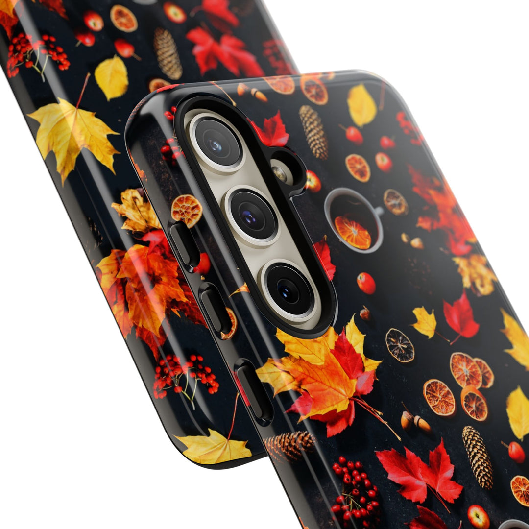 Cute Fall Fruit Phone Case Coquette Collage for, Samsung S24, S23, S22, S21, IPhone 15 Case | Iphone 14 Case, Iphone 13 Case, IPhone 16 Case - Studio40ParkLane