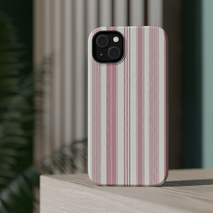 MagSafe Cute Phone Case, Coastal Striped Phone Case for iPhone 17 16 15 14 13 12 Pro Max, Samsung S26 S25 S24 Ultra case - Studio40ParkLane