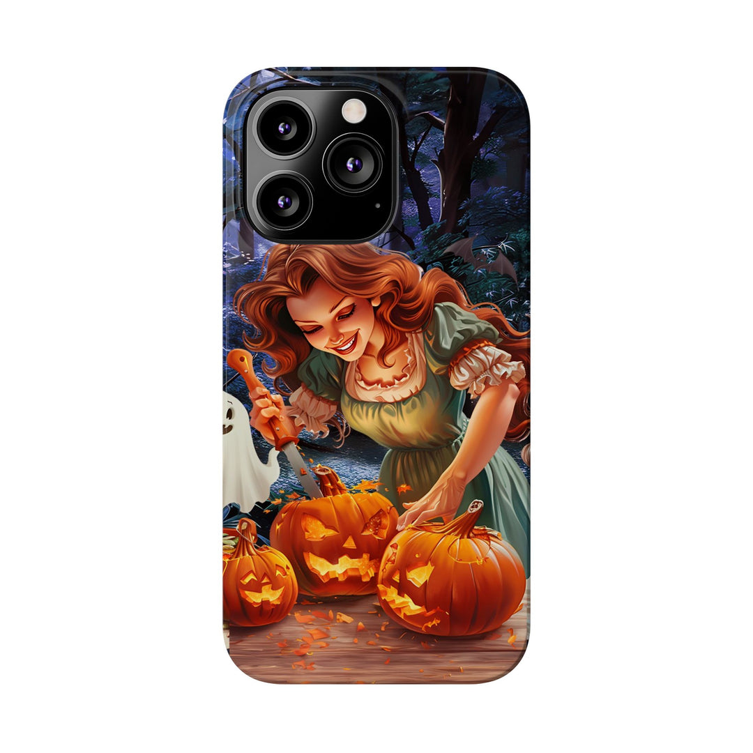 Slim Fall Autumn Pumpkin Fairy Gift for Her Cute Phone Cases for Iphone 16 | iPhone 15 Case | iPhone 15 Pro Max Case, Iphone 14, Iphone 14 Pro Max, Iphone 13, Slim - Studio40ParkLane