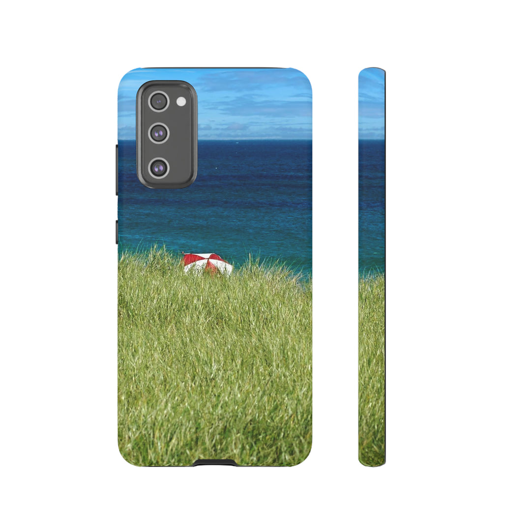 Cute Samsung Phone Case | Aesthetic Samsung Phone Case | Beach Umbrella | Galaxy S23, S22, S21, S20 | Luxury Double Layer | Cool - Studio40ParkLane