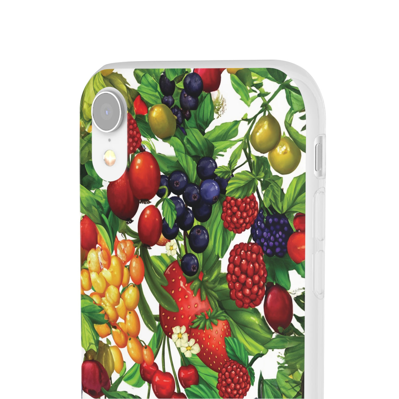 Cute Flexi Phone Cases, For Samsung Galaxy and Iphone, Summer Mixed Fruit, Galaxy S23 Phone Case, Samsung S22 Case, Samsung S21, Iphone 15, Iphone 14, Iphone 13