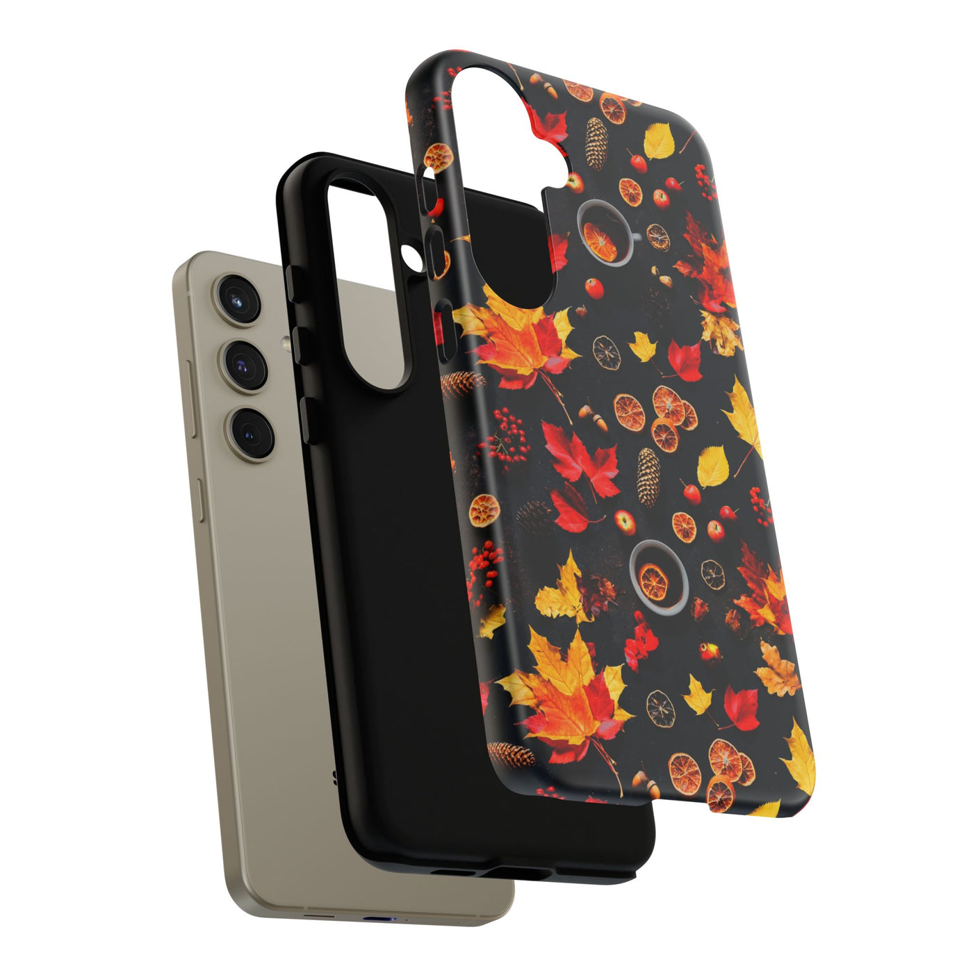 Cute Fall Fruit Phone Case Coquette Collage for, Samsung S24, S23, S22, S21, IPhone 15 Case | Iphone 14 Case, Iphone 13 Case, IPhone 16 Case