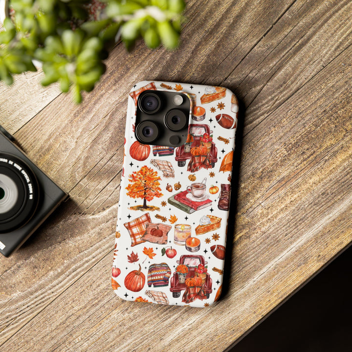 Slim Cute Fall Phone Cases Gift for Her Coquette Collage for Iphone 16 | iPhone 15 Case | iPhone 15 Pro Max Case, Iphone 14 Case, Iphone 13, Slim - Studio40ParkLane