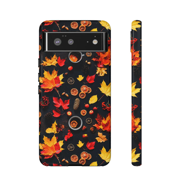 Cute Fall Fruit Phone Case Coquette Collage for, Samsung S24, S23, S22, S21, IPhone 15 Case | Iphone 14 Case, Iphone 13 Case, IPhone 16 Case - Studio40ParkLane