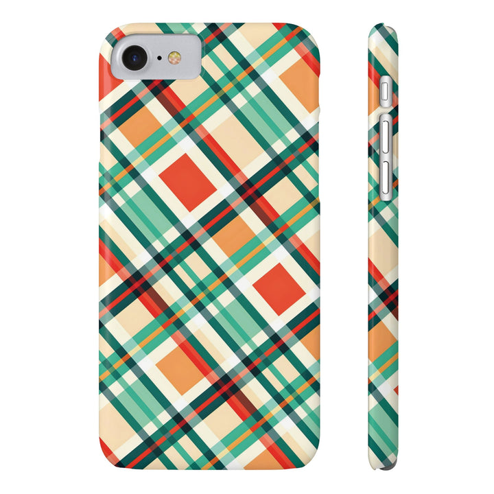 Slim Checkered Plaid Gift for Her Cute Phone Cases for Iphone 16 Pro Max | iPhone 15 Case | iPhone 15 Pro Max Case, Iphone 14, 13, 12, 11, 10, 8, 7 - Studio40ParkLane