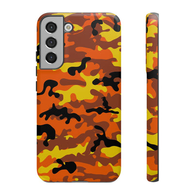 Impact Resistant, Fall camo Camouflage, Cute Phone Cases for Samsung S24, S23, S22, S21, IPhone 15 pro Iphone 14 pro Iphone 13 IPhone 12 Iphone 11