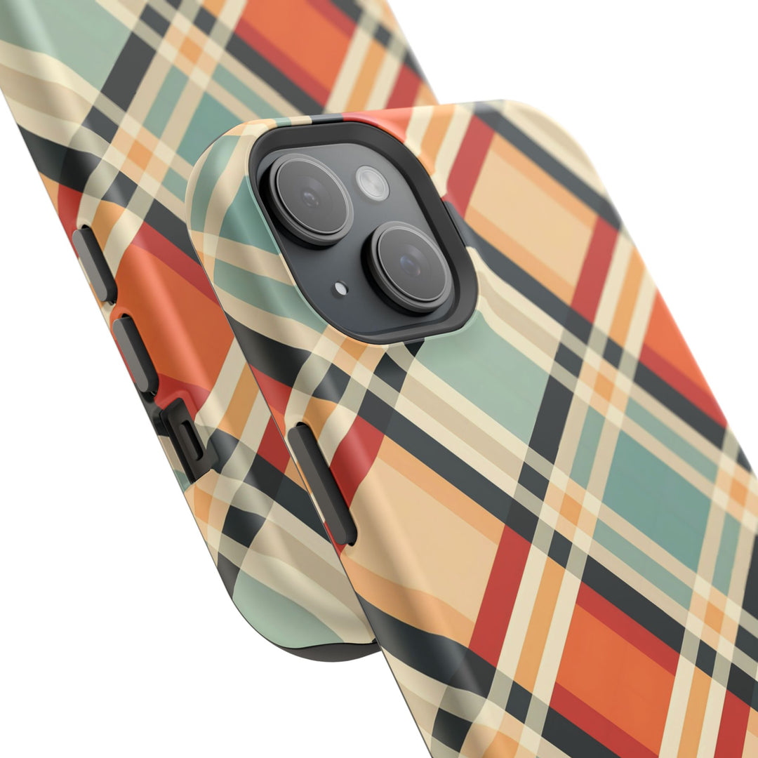 Checkered Plaid Magsafe Gift for Her Cute Phone Case for Iphone, | iPhone 16 | iPhone 15 Pro Max, Iphone 14 Pro Max, 13 12 11 10 9 8 7 - Studio40ParkLane