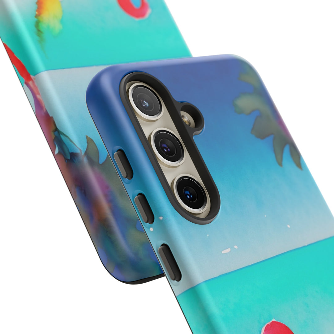 Cute Samsung Case | Cool Iphone Case | Summer Colorful Beach Bucket, Samsung S24, S23, S22, S21, IPhone 15 Case | Iphone 14 Case, Iphone 13 Case - Studio40ParkLane