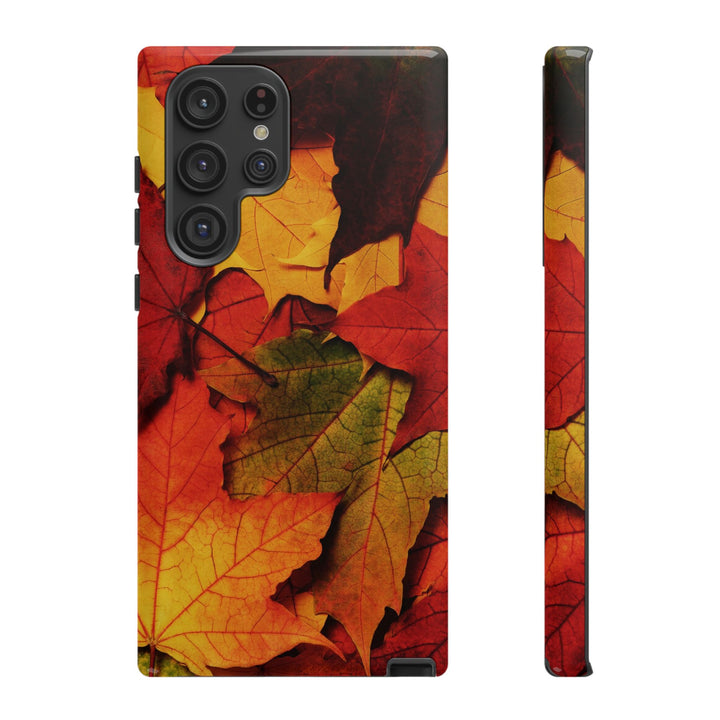 Autumn Fall Leaves Gift Cute Phone Case for, Samsung Galaxy S24, S23, S22, S21, IPhone 16 Case | Iphone 15, Iphone 14, IPhone 13 Case Mom Dad Gift - Studio40ParkLane