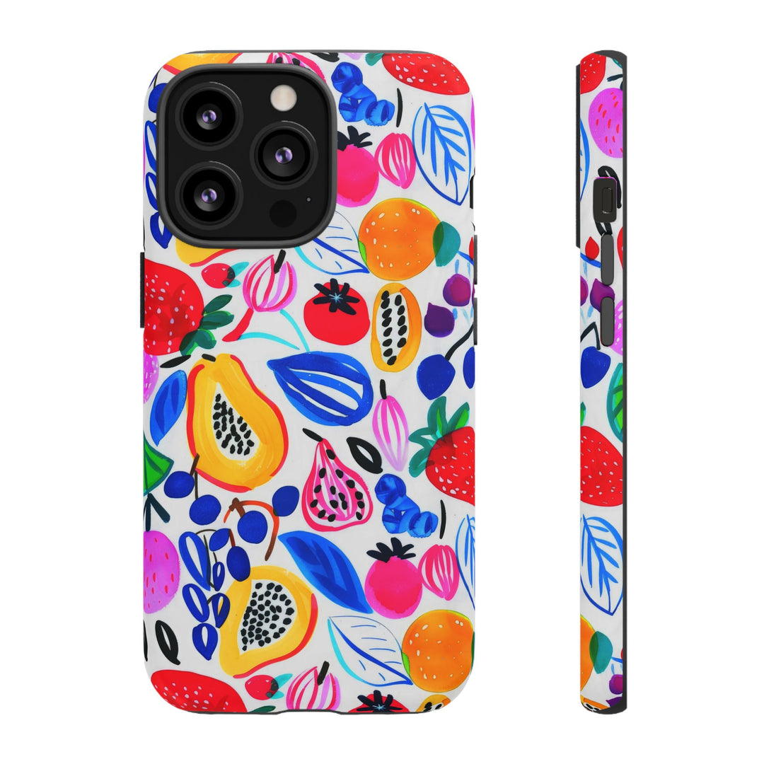 Summer Fruit Cute Tough Phone Case - For Apple iPhone 17, 16 Pro Max, 15 Pro Max, 14 Plus 13 Pro 12, Samsung Galaxy S26, S25, S24 Plus Ultra