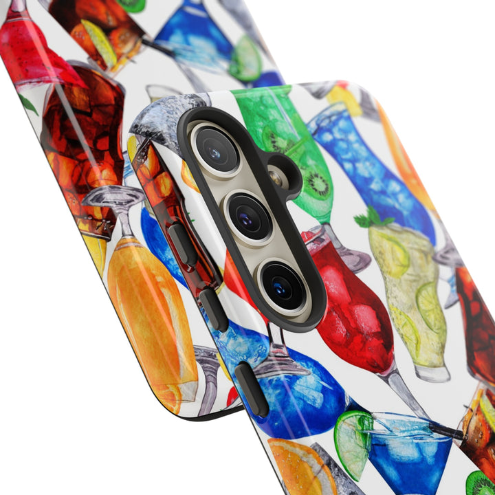 Cute Samsung Case | Cool Iphone Case | Summer Fruit Cocktail, Samsung S24, S23, S22, S21, IPhone 15 Case | Iphone 14 Case, Iphone 13 Case - Studio40ParkLane