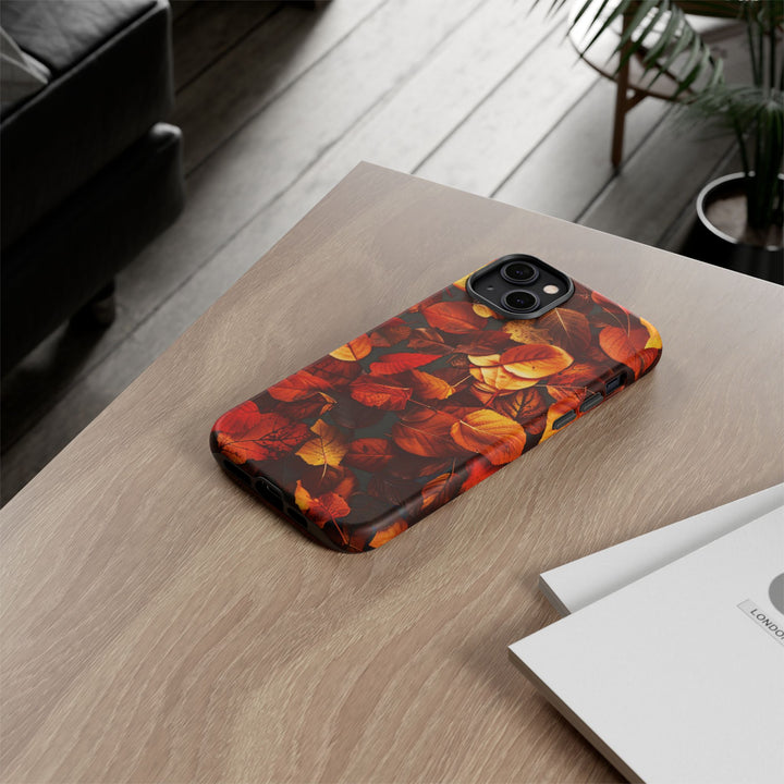 Autumn Fall Leaves Gift for Her Cute Phone Case for, Samsung Galaxy S24, S23, S22, S21, IPhone 16 Case | Iphone 15, Iphone 14, IPhone 13 Case - Studio40ParkLane
