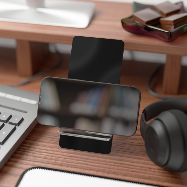 Phone Stand, Sharp Black Design for Iphones 16, Iphone 15, 14, 13, 12 Samsung Galaxy S24, S23, S22, S21 and Google Pixel 8 - Studio40ParkLane