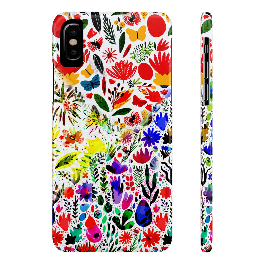 Slim Cute Phone Cases for Iphone | iPhone 15 Case | iPhone 15 Pro Max Case, Iphone 14, Iphone 14 Pro Max, Iphone 13, Flowers 4 Seasons - Studio40ParkLane
