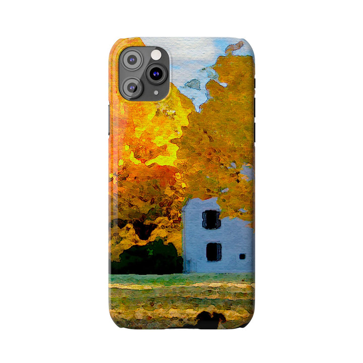 Slim Cute Phone Cases for Iphone - | iPhone 15 Case | iPhone 15 Pro Max Case, Iphone 14 Case, Iphone 14 Pro Max, Iphone 13, New England Fall Leaves - Studio40ParkLane