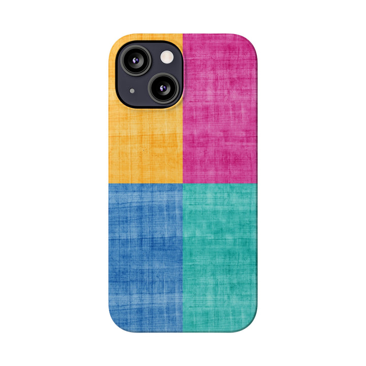 Slim Cute Phone Cases for Iphone | iPhone 15 Case | iPhone 15 Pro Max Case, Iphone 14, Iphone 14 Pro Max, Iphone 13, Abstract Color Blocks - Studio40ParkLane