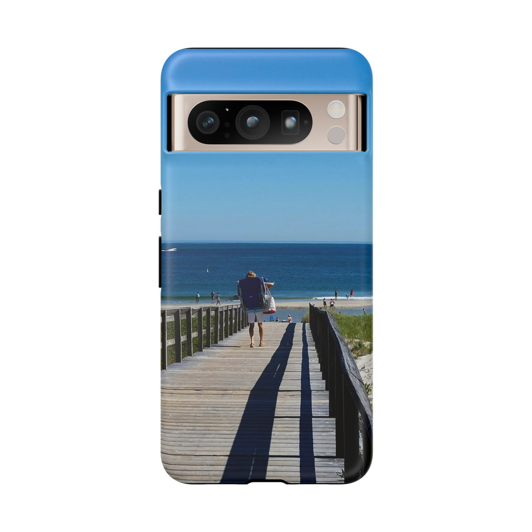Cute Samsung Case | Cool Iphone Case | Summer Beach Walk, Samsung S24, S23, S22, S21, IPhone 15 Case | Iphone 14 Case, Iphone 13 Case - Studio40ParkLane