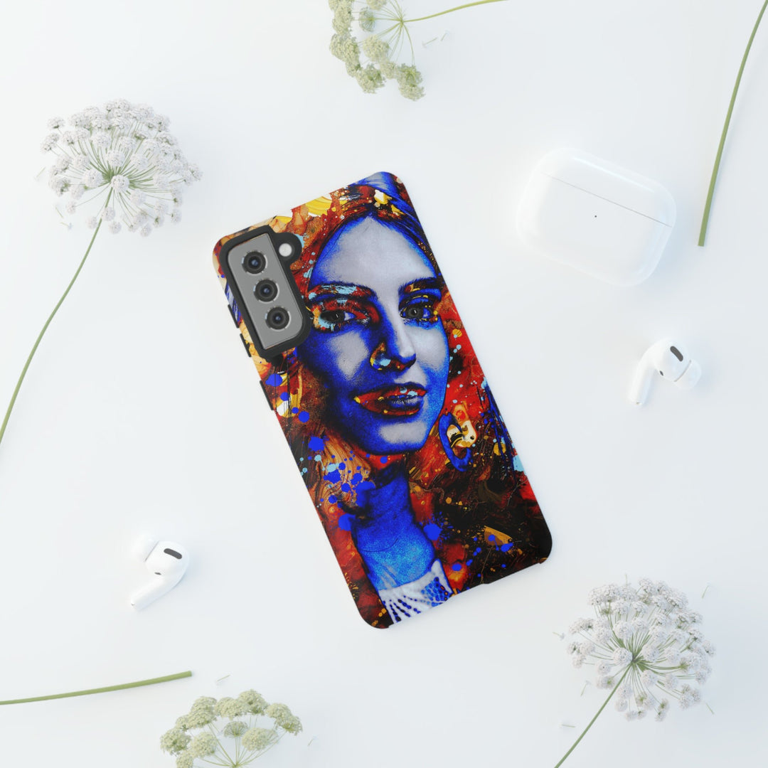 Cute Samsung Phone Case | Aesthetic Samsung Phone Case | Galaxy S23, S22, S21, S20 | Marble Splash Face, Protective Phone Case - Studio40ParkLane