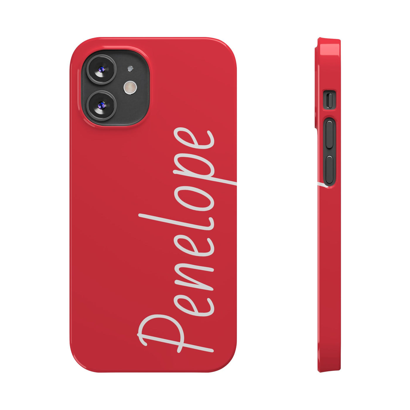 Personalized Initial Name Custom Slim Phone Cases for Iphone 16 Pro Max | iPhone 15 Case | iPhone 15 Pro Max Case, Iphone 14, 13, 12, 11, 10, 8, 7 - Studio40ParkLane