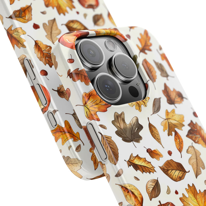 Slim Fall Autumn Leaves Gift for Her Cute Phone Cases for Iphone 16 | iPhone 15 Case | iPhone 15 Pro Max Case, Iphone 14, Iphone 14 Pro Max, Iphone 13, Slim - Studio40ParkLane