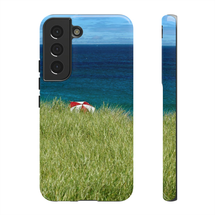 Cute Samsung Phone Case | Aesthetic Samsung Phone Case | Beach Umbrella | Galaxy S23, S22, S21, S20 | Luxury Double Layer | Cool - Studio40ParkLane
