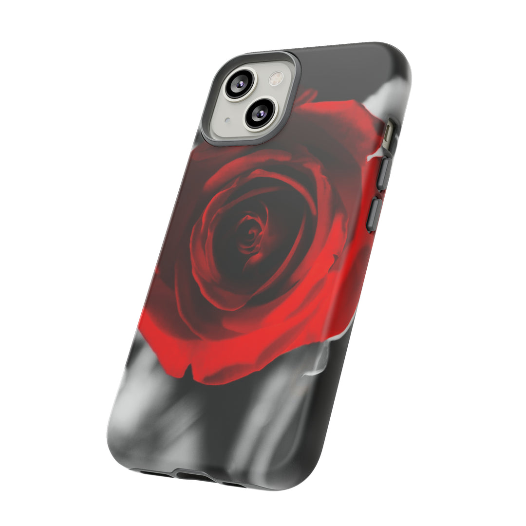 Cute IPhone Case | iPhone 15 Case | iPhone 15 Pro Max Case, Iphone 14 Case, Iphone 14 Pro Max Case IPhone Case for Art Lovers - Red Rose - Studio40ParkLane