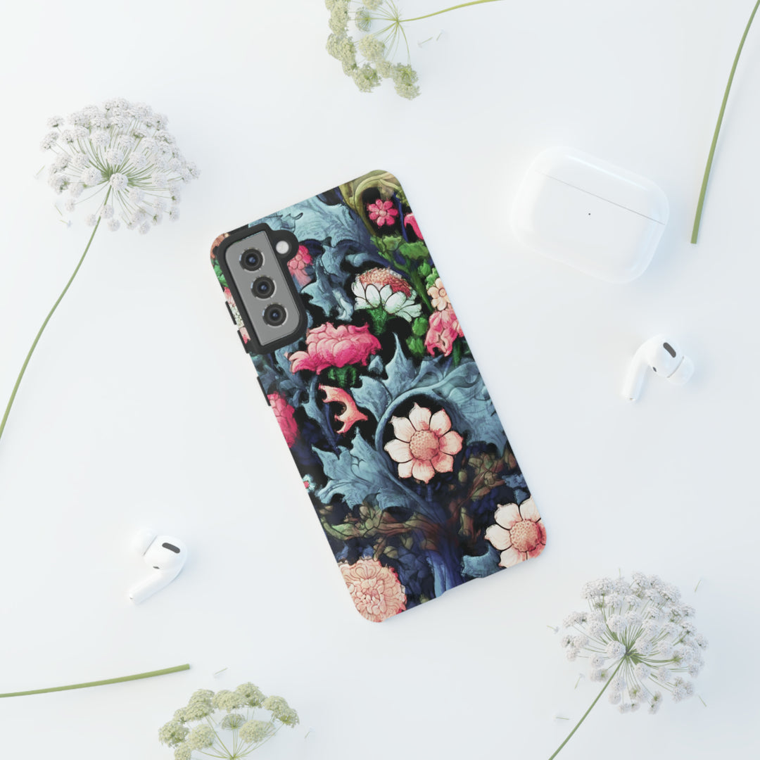 Cute Samsung Phone Case | Aesthetic Samsung Phone Case | Galaxy S23, S22, S21, S20 | Luxury Double Layer | Cool Flowers Design Floral - Studio40ParkLane