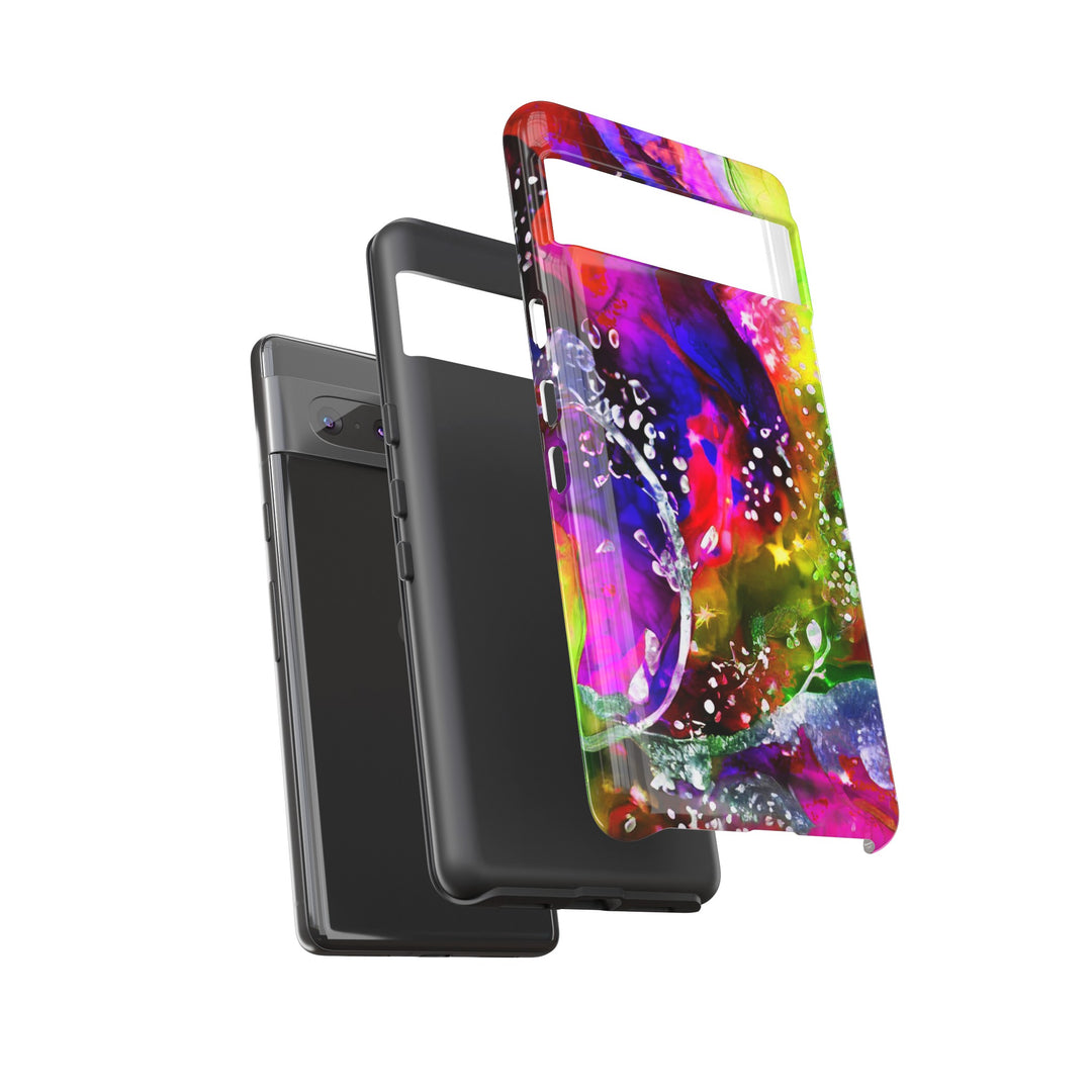 Impact Resistant, Multi Color Marble, Cute Phone Cases for Samsung S24, S23, S22, S21, IPhone 15 pro Iphone 14 pro Iphone 13 IPhone 12 Iphone 11 - Studio40ParkLane