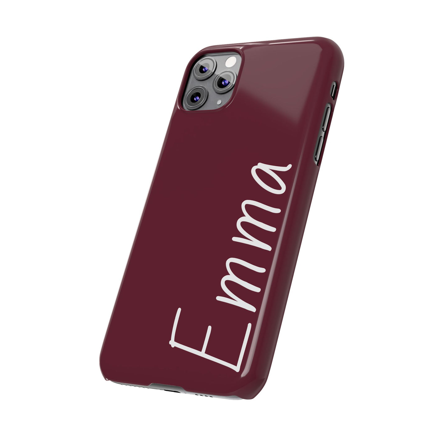 Personalized Initial Name Custom Slim Phone Cases for Iphone 16 Pro Max | iPhone 15 Case | iPhone 15 Pro Max Case, Iphone 14, 13, 12, 11, 10, 8, 7 - Studio40ParkLane