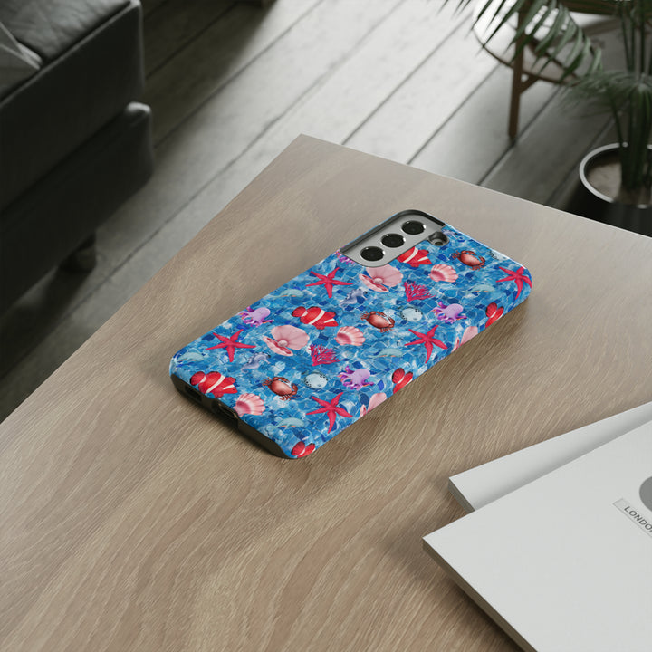 Cute Samsung Phone Case | Aesthetic Samsung Phone Case | Galaxy S23, S22, S21, S20 | Under The Sea, Protective Phone Case - Studio40ParkLane
