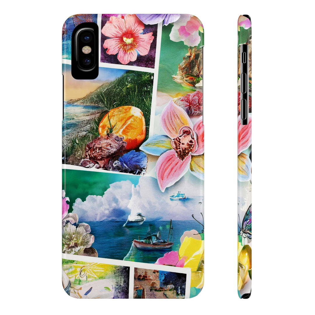 Slim Travel Coquette Collage Cute Phone Cases for Iphone | iPhone 15 Case | iPhone 15 Pro Max Case, Iphone 14, Iphone 14 Pro Max, Iphone 13 - Studio40ParkLane