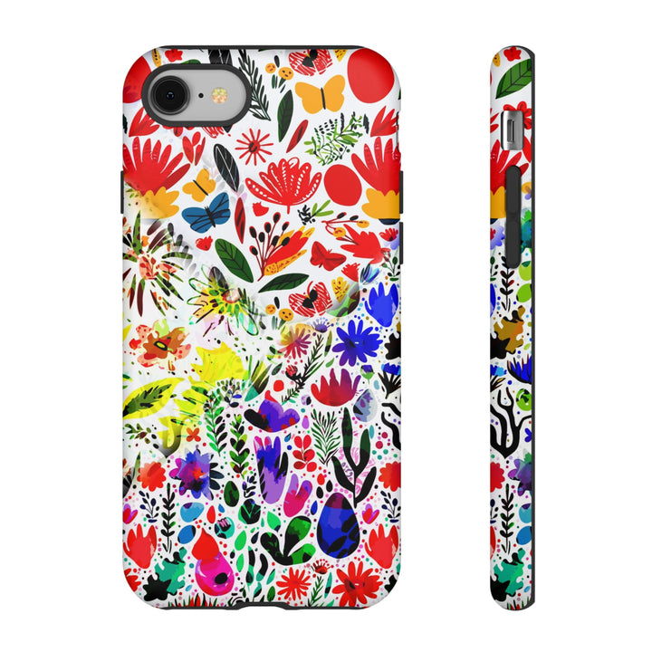 Impact Resistant, Colored Flowers, Cute Phone Cases for Samsung S24, S23, S22, S21, IPhone 15 pro Iphone 14 pro Iphone 13 IPhone 12 Iphone 11 - Studio40ParkLane