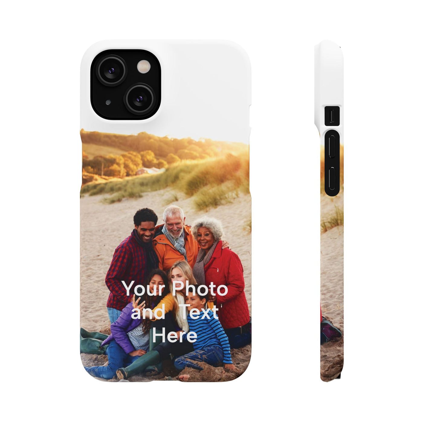 Snap Custom Personalized  Family/Pet Cute Phone Cases for Samsung Galaxy S24, S23, S22, S21, S20, Plus, Ultra, Iphone 16, 15, 14, Pro and Max