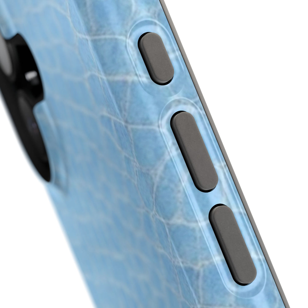 Non Leather Blue Color Pattern Magsafe Cute Phone Case for Iphone Gift for Her, | iPhone 15 Case | iPhone 15 Pro Max Case, Iphone 14, Iphone 14 Pro Max, Iphone 13, Iphone 16 - Studio40ParkLane