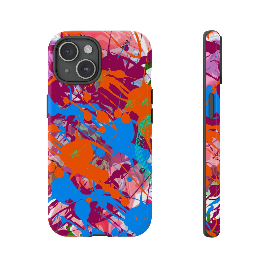 Cute IPhone Case | iPhone 15 Case | iPhone 15 Pro Max Case, Iphone 14 Case, Iphone 14 Pro Max Case IPhone Case for Art Lovers Fall Paint Splash - Studio40ParkLane