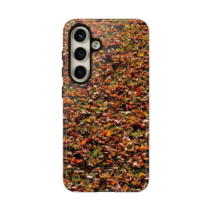 Impact Resistant, Fall Leaves Collage, Cute Phone Cases for Samsung S24, S23, S22, S21, IPhone 15 pro Iphone 14 pro Iphone 13 IPhone 12 Iphone 11 - Studio40ParkLane