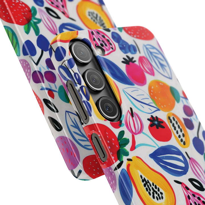 Snap Cute Custom Phone Case, Summer Fruit case for iPhone 18 17 16 15 14 13 12 Pro Max, Samsung S26 S25 S24 S23 Ultra Protective Phone Case - Studio40ParkLane